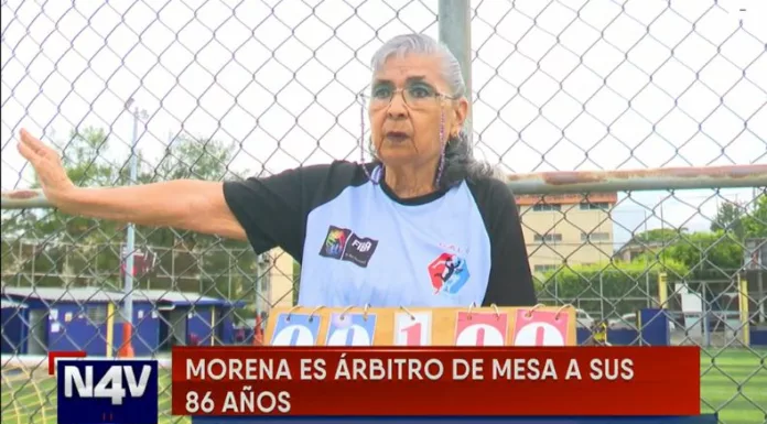 A sus 86 años, sigue con la misma pasión en el arbitraje que cuando empezó hace casi dos décadas.