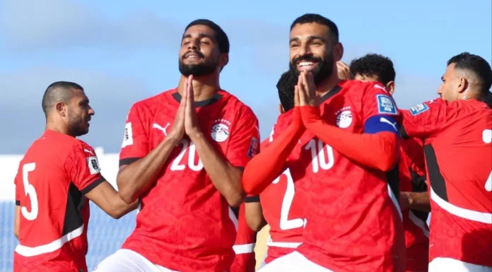 Egipto goleó de visita a la selección de Yibuti para sellar su clasificación a la Copa del Mundo de la FIFA 2026.