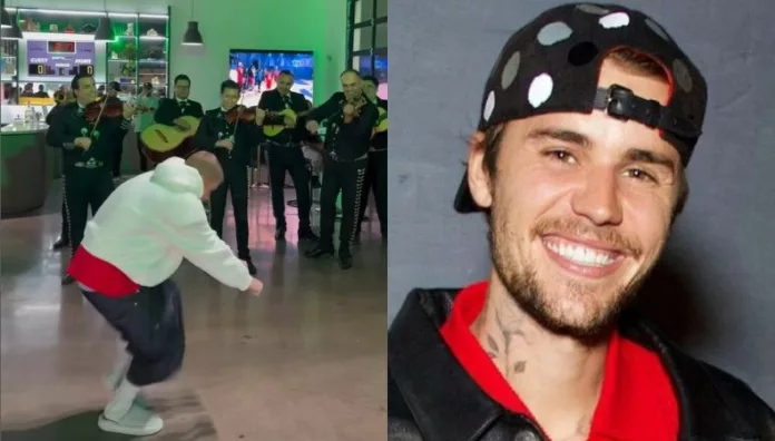 Justin Bieber no se resiste y se rinde al ritmo del mariachi El cantante canadiense sorprendió al público al dejarse llevar por el ritmo de “Hermoso cariño”, de Vicente Fernández. Lo que comenzó como un acto promocional terminó convertido en una fiesta con sabor mexicano.