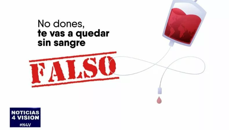 La donación de sangre es segura, eficaz y un gesto de solidaridad con enormes beneficios sociales para quienes lo necesiten.