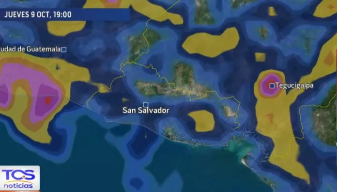 Hoy tendremos lluvias por el acercamiento de una Onda Tropical Ingresará humedad desde el Pacífico, por acercamiento de la Zona de Convergencia Intertropical y Onda Tropical. Lluvias para esta tarde-noche.