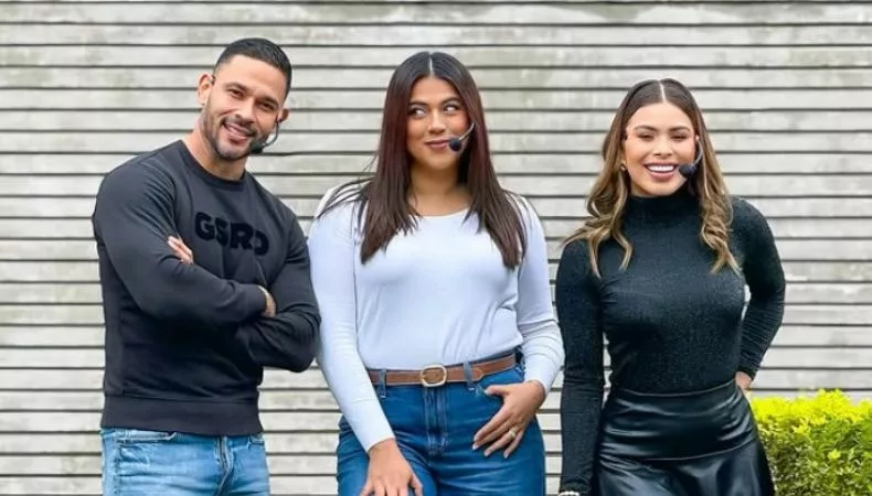 Linda, María Teresa y Alex llevaron la diversión a otro nivel al transformarse en versiones caricaturescas de sí mismos.