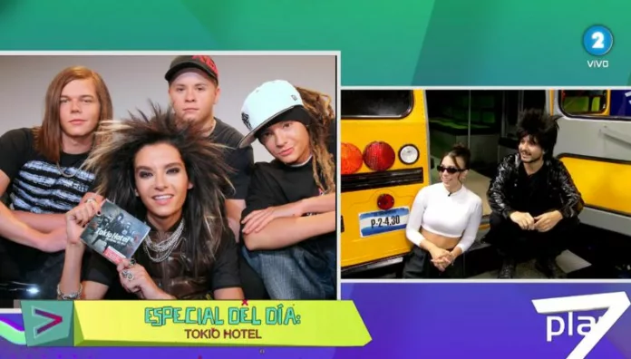 Marco y Fátima reviven la era Tokio Hotel en “Play” Los conductores sorprendieron a sus “players” al transformarse y rendir homenaje a una de las bandas más recordadas de la adolescencia: Tokio Hotel.