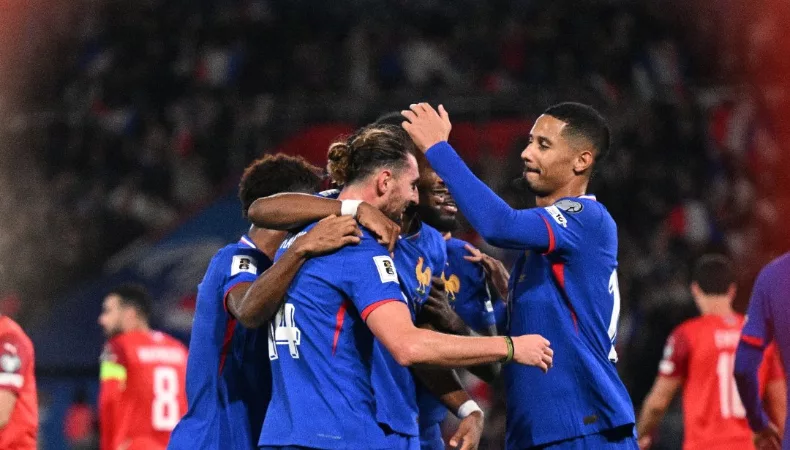 Francia y Alemania golean en Eliminatorias Europeas Francia y Alemania golearon a Azerbaiyán y Luxemburgo para dar un paso más rumbo al Mundial de la FIFA de 2026.