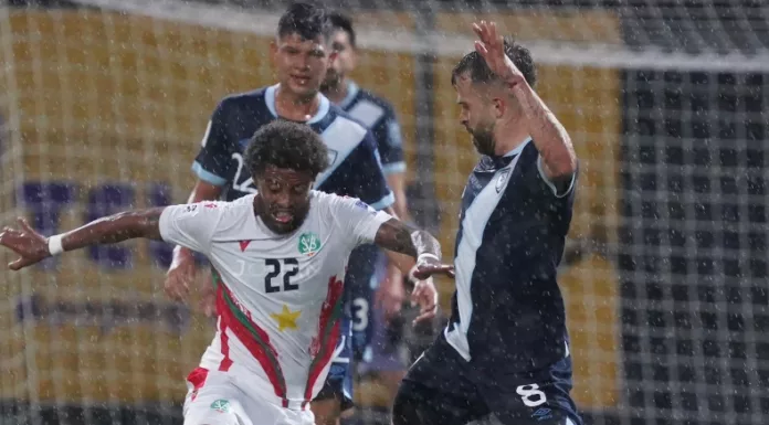 Surinam rescató un agónico empate ante Guatemala en el inicio de la tercera jornada del grupo 