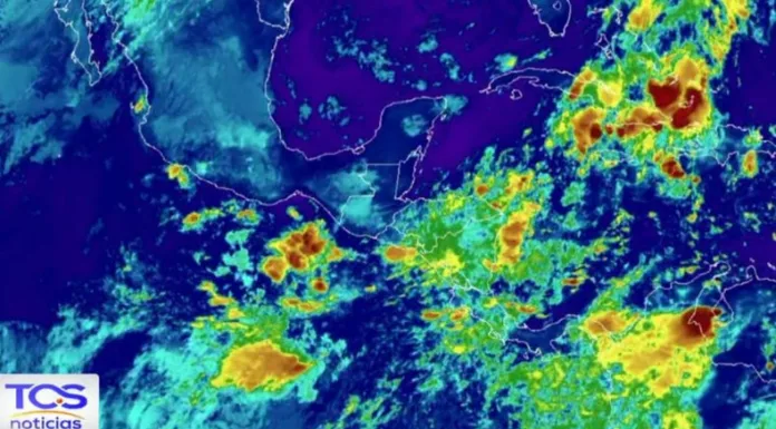 Las lluvias podrán iniciar al mediodía en nuestro país. Hay humedad y la Zona de Convergencia Intertropical (ZCIT) se encuentra activa.