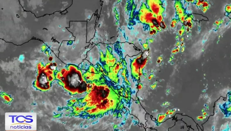 Lluvias podrían incrementar desde la tarde. Se prevén tormentas fuertes en el Área Metropolitana de San Salvador y gran parte del país.