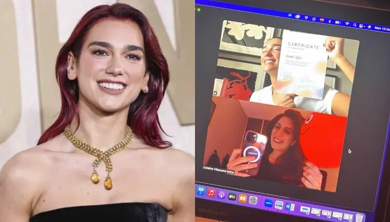La cantante británica compartió en sus historias de Instagram que completó su curso de español, mostrando el certificado y agradeciendo a su profesora.