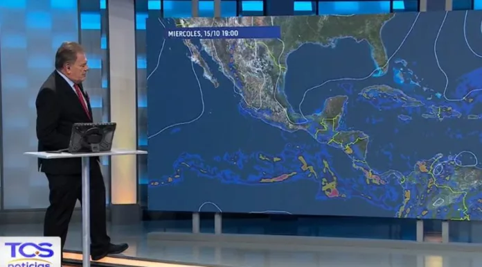 Las lluvias de hoy iniciarían en la cordillera volcánica y zona norte del país; pero después, estas podrán incrementar y afectar otras zonas.