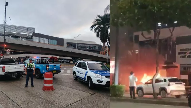 La explosión de un vehículo en el centro financiero de Guayaquil dejó una persona fallecida y 26 heridas, dos de ellas graves.