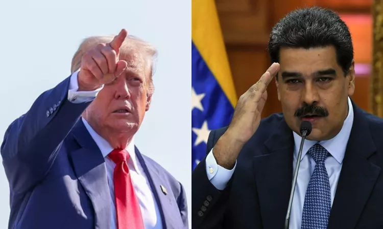 Un periodista preguntó al presidente Trump si la CIA planea eliminar al presidente de Venezuela. Trump calificó de ridícula la pregunta