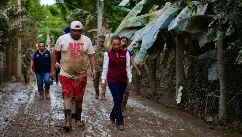 El Gobierno de México informó que las lluvias e inundaciones han dejado 76 fallecidos y 39 personas desaparecidas en el país.
