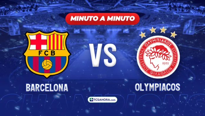 PORTADA Barcelona VS Olympiacos Barcelona y Olympiacos miden fuerzas en el Olímpic Lluís Companys por la tercera jornada de la Champions. Repasa lo mejor del partido aquí.