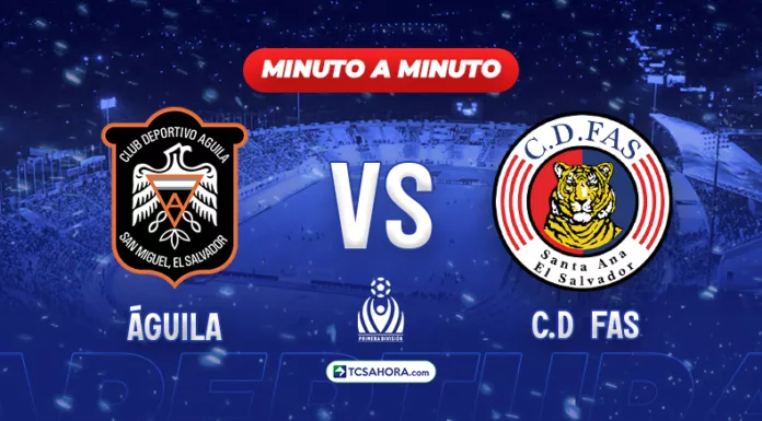 Repasa los detalles del partido de la fecha 15 del Torneo Apertura 2025 de la Liga Mayor de Fútbol entre Águila y FAS.