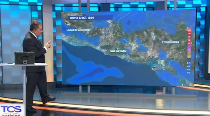 Se proyecta que las lluvias inicien hoy por la tarde y continúen en la noche. Mientras que para mañana, se pronostican cielos despejados.