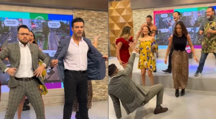 Los presentadores de la revista matutina de Canal 2 revivieron el ritmo de “Bomba” de Azul Azul en un video compartido en las redes del programa, que desbordó energía, baile y diversión.
