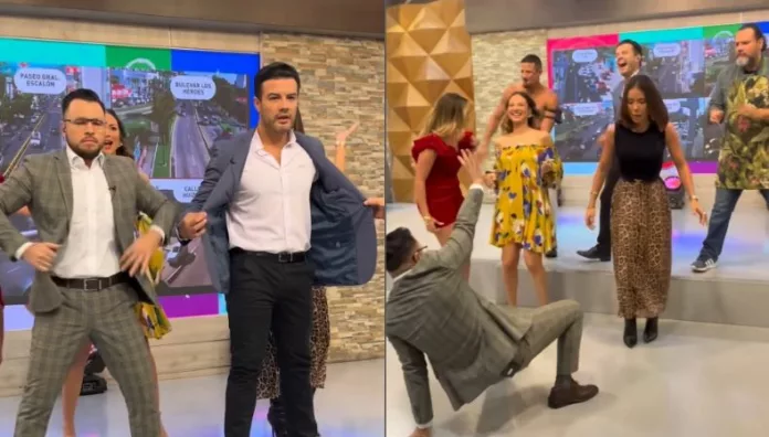 El “movimiento sexy” que hicieron todos los conductores de “Viva la Mañana” Los presentadores de la revista matutina de Canal 2 revivieron el ritmo de “Bomba” de Azul Azul en un video compartido en las redes del programa, que desbordó energía, baile y diversión.
