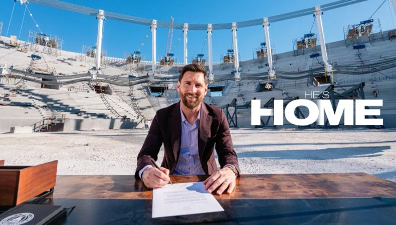 Lionel Messi renovó su contrato hasta el final de la temporada 2028 con el Inter Miami de la MLS de Estados Unidos.