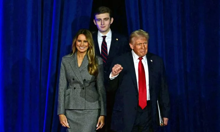 El hijo menor del presidente Donald Trump, Barron, tiene una fortuna de $150 millones de dólares a sus 19 años, por inversiones en criptomonedas