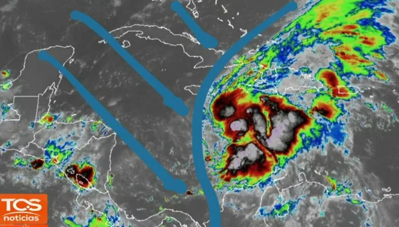 Influencia indirecta de la tormenta tropical Melissa, traerá lluvias de manera indirecta. Sin embargo, tendremos cielos despejados y vientos.