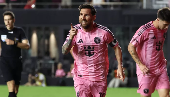 Messi anotó dos goles con el Inter Miami Lionel Messi volvió a ser la figura en la goleada del Inter Miami ante el Nashville en el inicio de los Playoffs de la MLS.