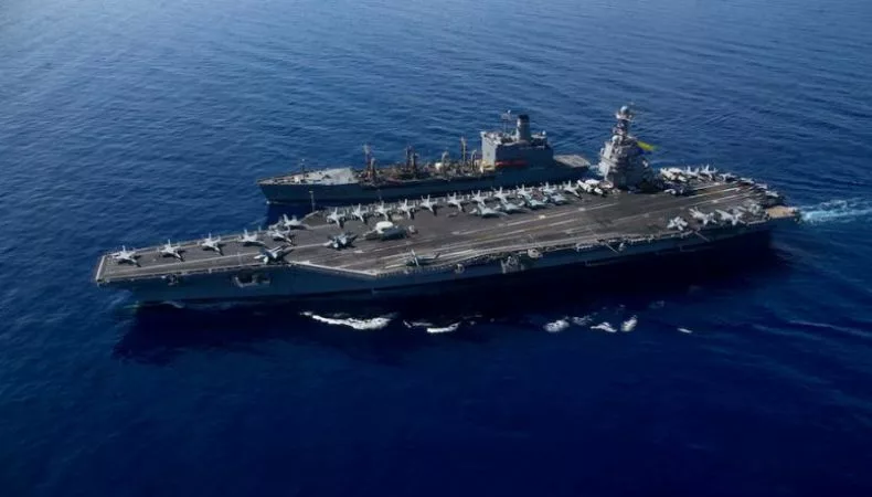 Estados Unidos anunció el despliegue de un portaaviones y su flotilla acompañante para 