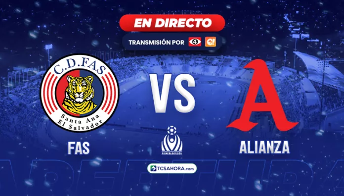 PORTADA FAS VS ALIANZA Repasa los detalles del partido de la fecha 18 del Torneo Apertura 2025 de la Liga Mayor de Fútbol entre FAS y Alianza.