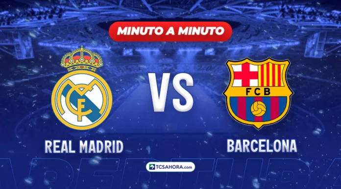 Ingresa aquí para que no te pierdas todas las incidencias del clásico español entre Real Madrid y FC Barcelona.