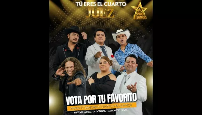 ¡Conviértete en el cuarto juez! Tú decides quién sigue en “Yo me llamo” La competencia está en su punto más intenso y ahora el poder está en tus manos. Vota desde ya por tu imitador favorito y ayuda a definir quién continúa en el escenario de “Yo me llamo El Salvador”.