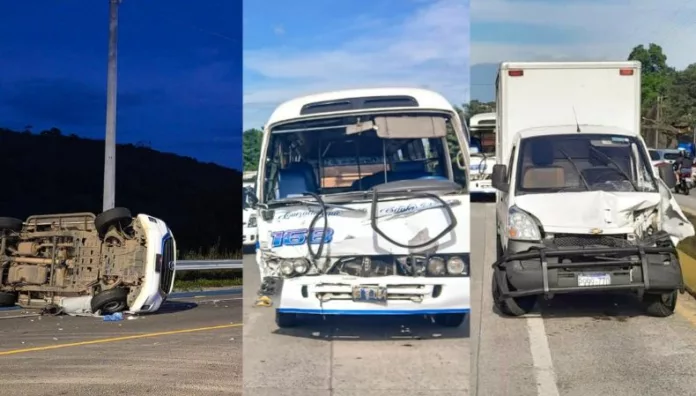 Al menos 11 lesionados tras accidentes de tránsito de las últimas horas En las últimas horas se han registrado accidentes de tránsito, que han dejado al menos 11 personas lesionadas.