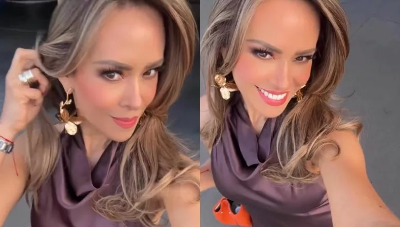 Entre risas, Luciana Sandoval confiesa accidente con su calzado Todo iba perfecto tras la grabación de “Liberadas”, hasta que un imprevisto detuvo a Luciana Sandoval cuando se preparaba para mostrar su look del día. Lo dio a conocer a sus seguidores a través de un video en redes sociales.