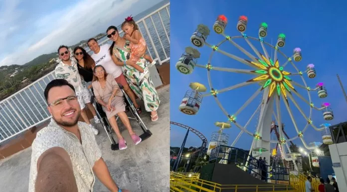 El conductor de “Viva la Mañana” compartió en Instagram su escapada familiar, donde disfrutó del mar, piscinas naturales y un día en la playa.