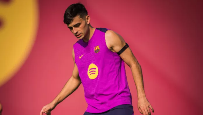 Pedri es baja por lesión en el Barcelona Pedri sufrió una lesión en el bíceps femoral distal de la pierna izquierda en el