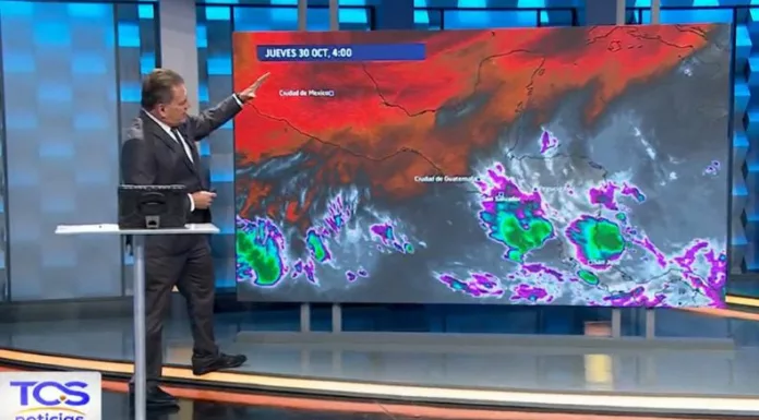 En zonas altas y abiertas, los vientos podrían superar los 40 kms. Todavía podrían tenerse algunas lluvias por remanente de humedad.