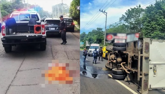 Racha de accidentes deja una adulta mayor fallecida y varios lesionados Una adulta mayor falleció atropellada en la carretera a Sonzacate y se reportan varios lesionados en accidentes reportados en distintas vías del país.
