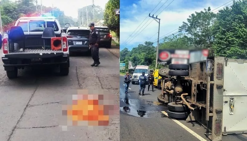 Una adulta mayor falleció atropellada en la carretera a Sonzacate y se reportan varios lesionados en accidentes reportados en distintas vías del país.