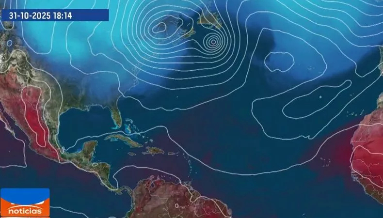 Se tendrán lluvias, en zonas muy puntuales; pero, la presencia de vientos nortes en El Salvador se mantendrá hoy y durante el fin de semana.