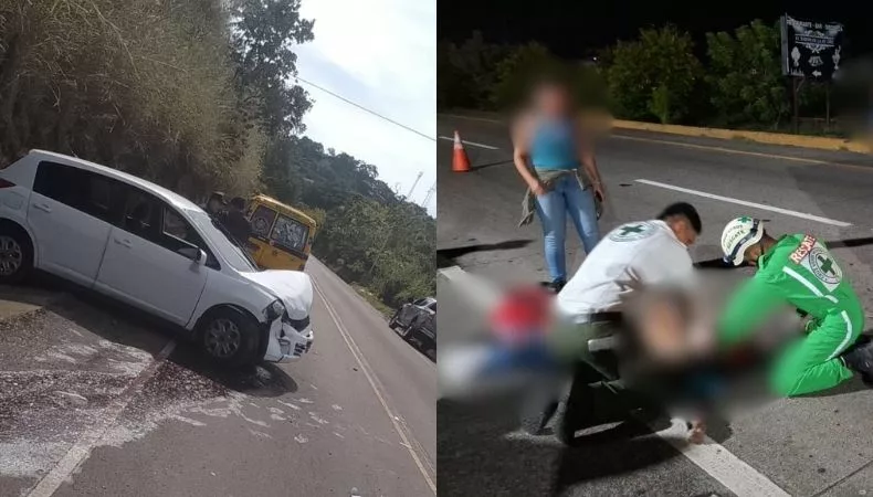 Un hombre falleció tras ser atropellado en Ilopango y cinco personas resultaron lesionadas en distintos accidentes de tránsito ocurridos este domingo en El Salvador.
