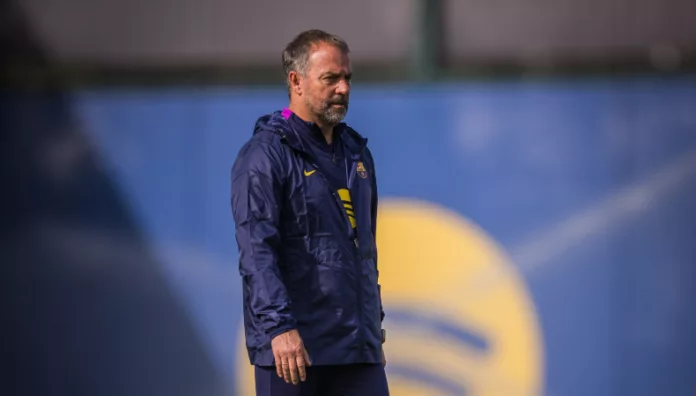 Hansi Flick entrenador del Barcelona Hansi Flick, entrenador del Barcelona, analizó la victoria del equipo catalán frente al Elche en el campeonato español.