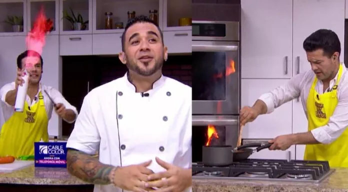 Mostaza, canela y una llamarada de soplete marcaron el debut de Henry Urbina en la cocina. El conductor protagonizó un arranque de semana lleno de sabor y de fuego. ¿Qué platillo preparó con esos ingredientes y cómo terminó casi incendiando la cocina?