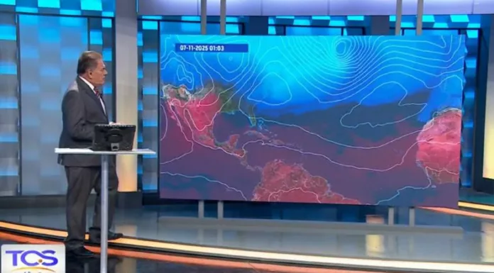Después del mediodía puede incrementar la nubosidad y hacerse presente la lluvia en zonas específicas del país. No se descartan vientos.