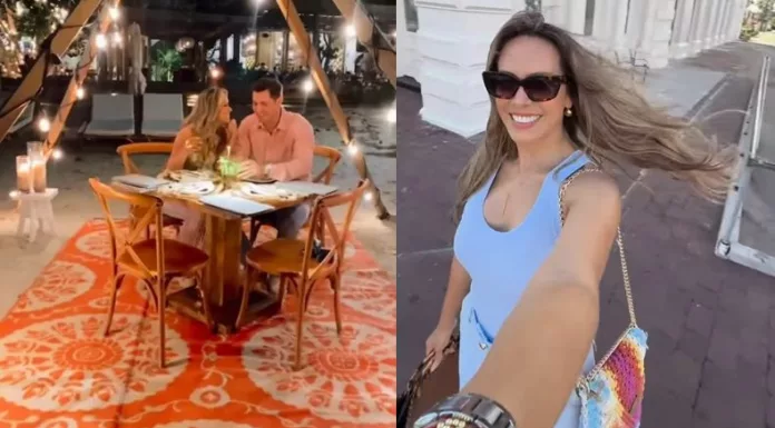 La conductora de “Liberadas” y “Yo me llamo El Salvador” compartió imágenes inéditas junto a su esposo, Marden Deleón, al cumplir tres años de casados.