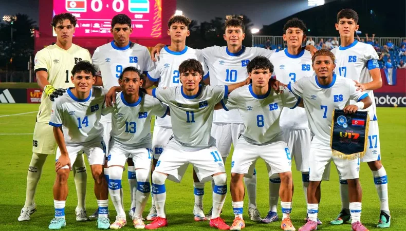 El Salvador disputa su segundo partido en el Mundial sub-17 ante la selección de Colombia y lo podrás ver por Canal 4.