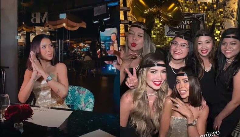 La conductora de “Viva la Mañana” vivió una noche de glamour y brillo en una celebración inspirada en “El Gran Gatsby”, organizada en secreto por sus amigas más cercanas.