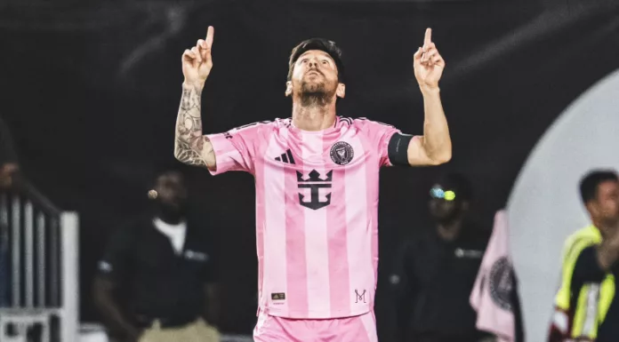 Lionel Messi anotó dos goles en la goleada del Inter Miami ante el Nashville en los Playoffs 2025 de la MLS.