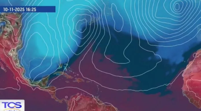Los vientos nortes ingresarán hoy por la noche y se intensificarán mañana. Mañana disminuirán las temperaturas en el país.