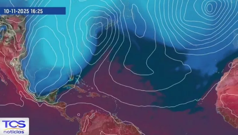 Esta noche ingresarán vientos nortes a El Salvador por frente frío Los vientos nortes ingresarán hoy por la noche y se intensificarán mañana. Mañana disminuirán las temperaturas en el país.
