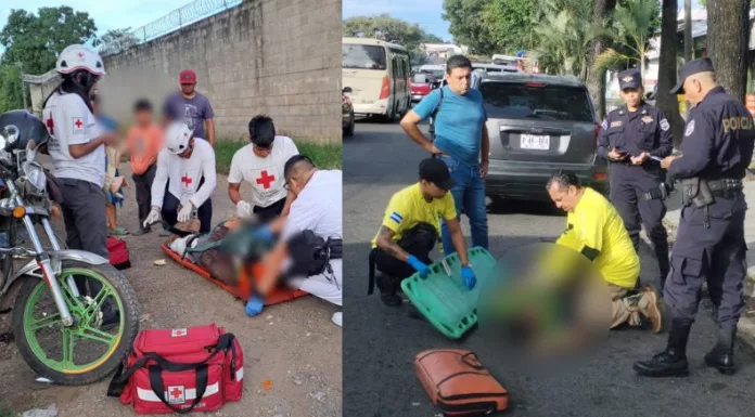 En las últimas 24 horas, se han reportado al menos cinco personas lesionadas a causa de accidentes de tránsito.