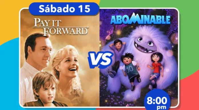 Canal 6 presenta un especial de películas junto a la campaña “AmablES” de Fundación TCS, para inspirarte a practicar la amabilidad a través del cine.