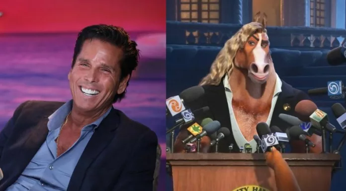 El actor se une al universo animado prestando su voz a Winddancer, un caballo actor convertido en político. La película llegará a los cines el 27 de noviembre.